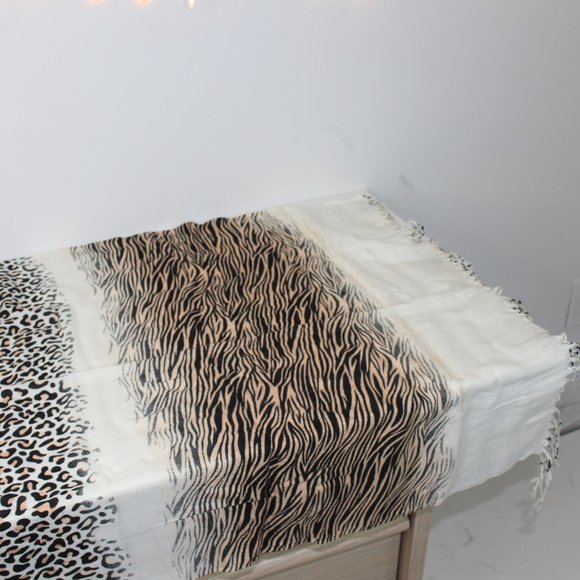 Cheetah and Zebra Print Scarf/Wrap - Picture 6 of 6